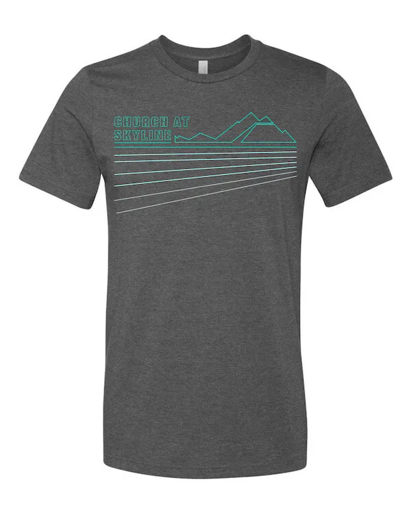 skyline church tshirt